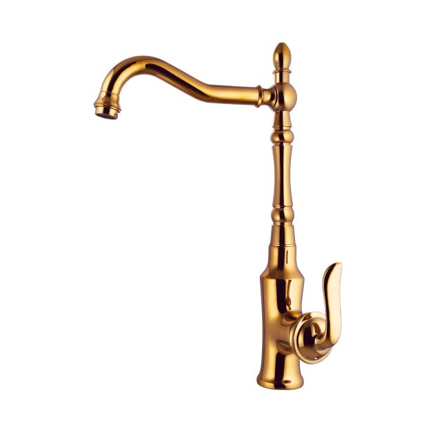 شیر آشپزخانه الگانت طلایی